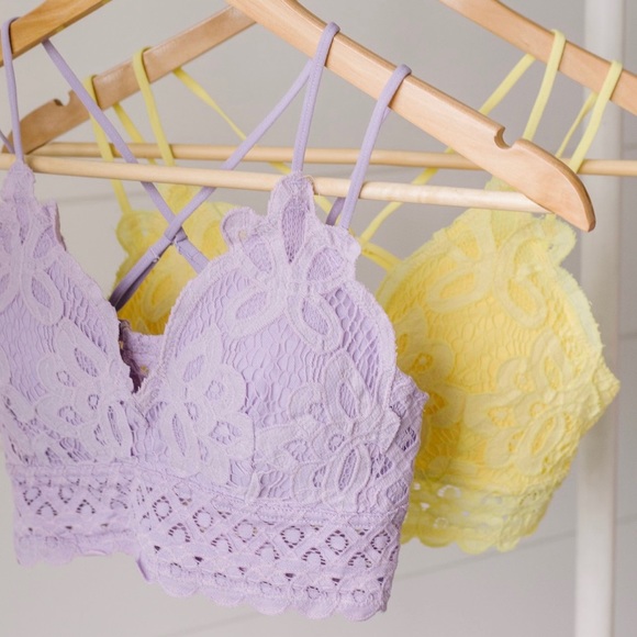 Let’s Layer in Bralette in Banana - Picture 4 of 8